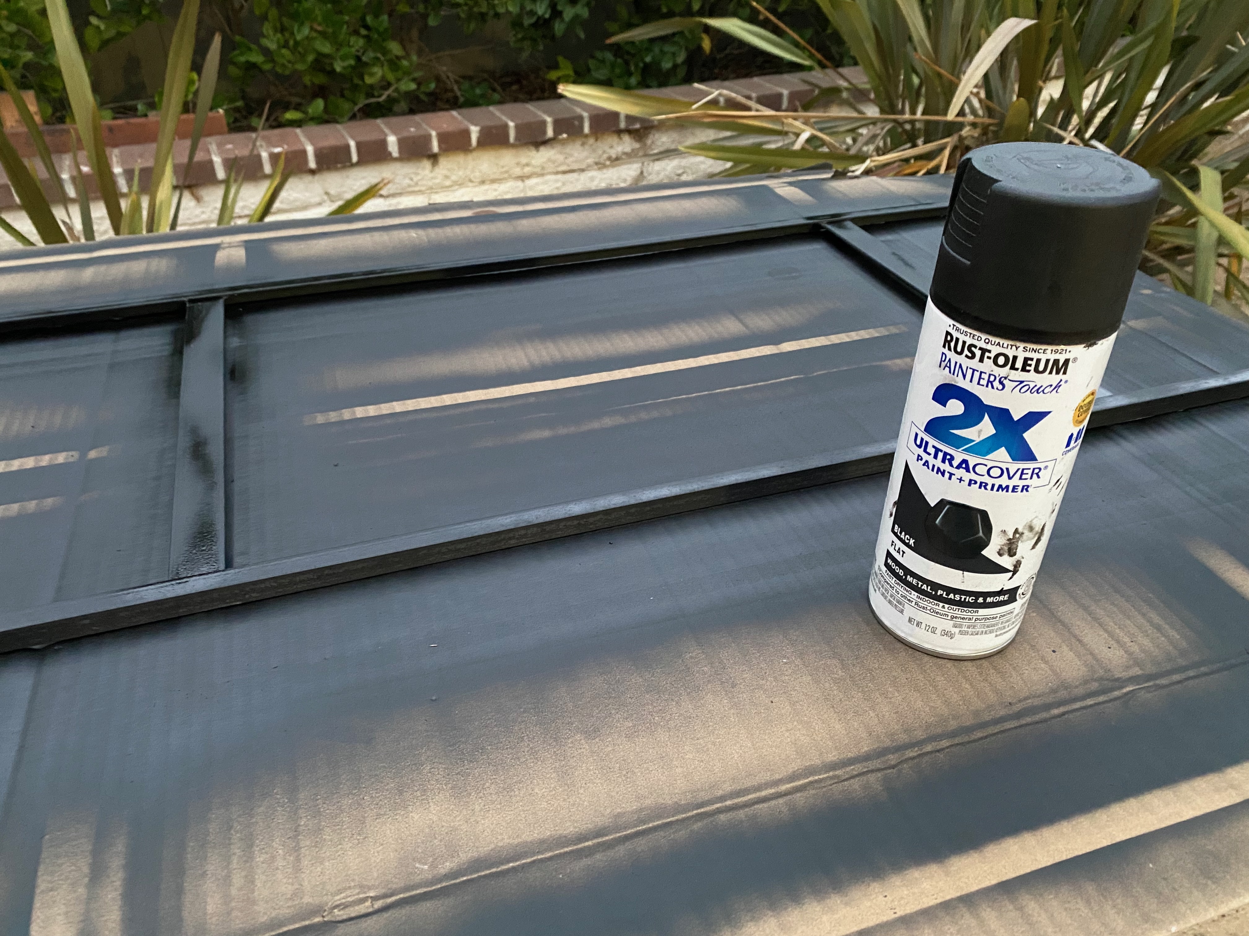 Second epoxy primer coat.